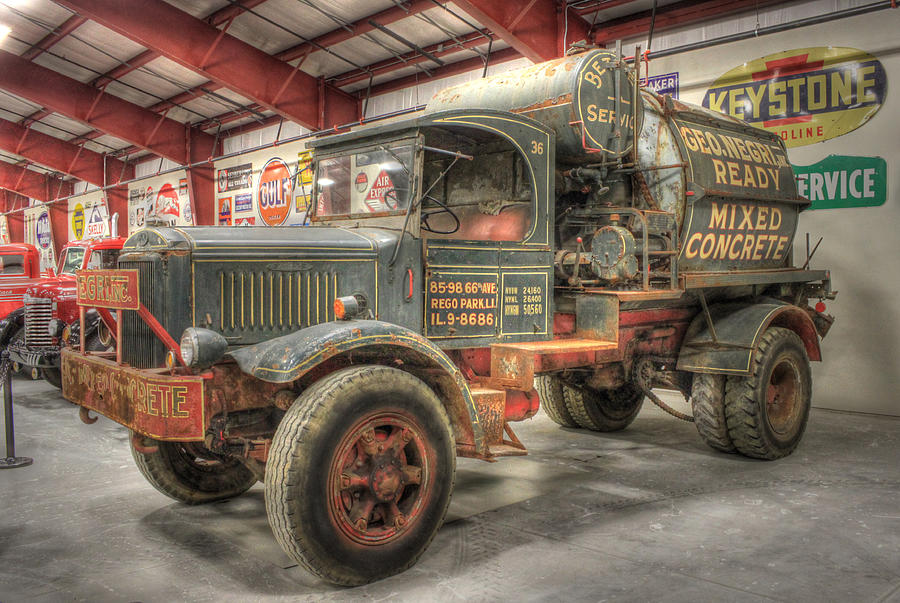 Truck Photograph - Vintage Mixer by J Laughlin