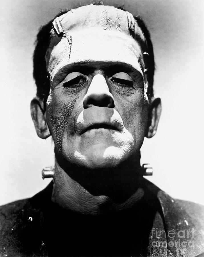 Vintage Monster Images Karloff Photograph by Action