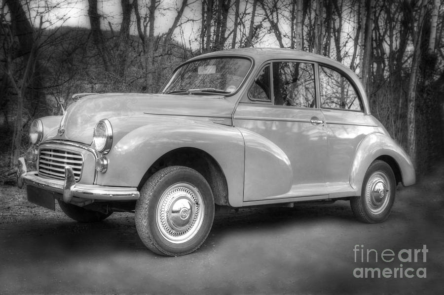 Vintage Morris Minor Car Photograph by David Birchall