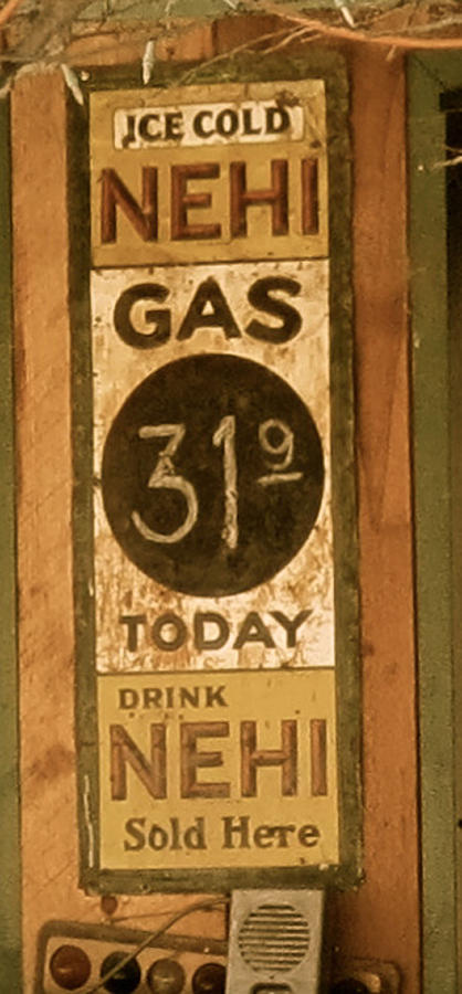 Vintage Nehi Sign Photograph by Darlene Grubbs - Fine Art America