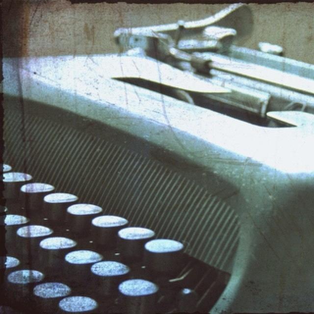 Vintage Photograph - Vintage Olivetti by Georgia Clare Vintage Photograph - Vintage Olivetti by Georgia Clare