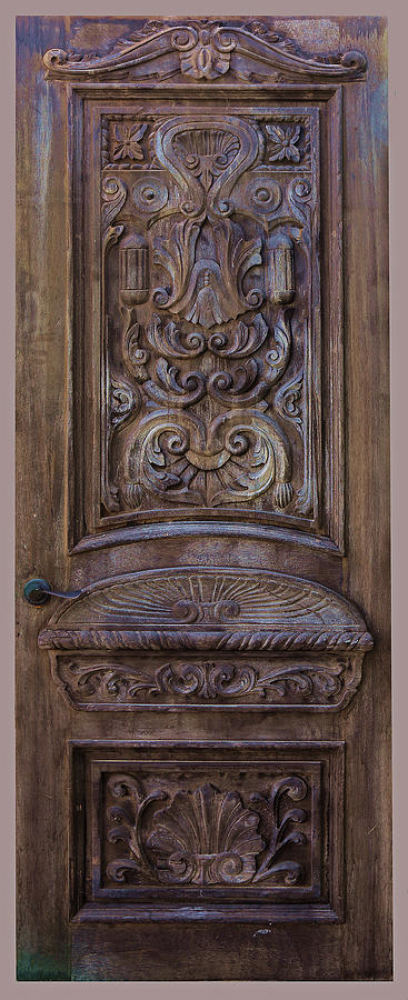 Vintage Ornamental Door Photograph by Viktor Savchenko