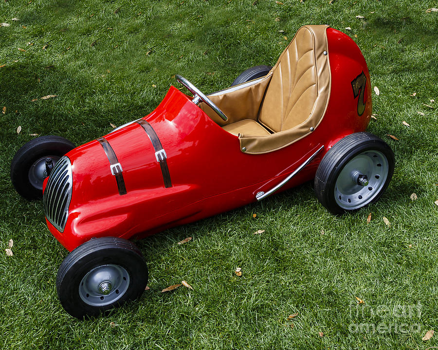 Vintage Pedal Car Photograph by Dennis Hedberg
