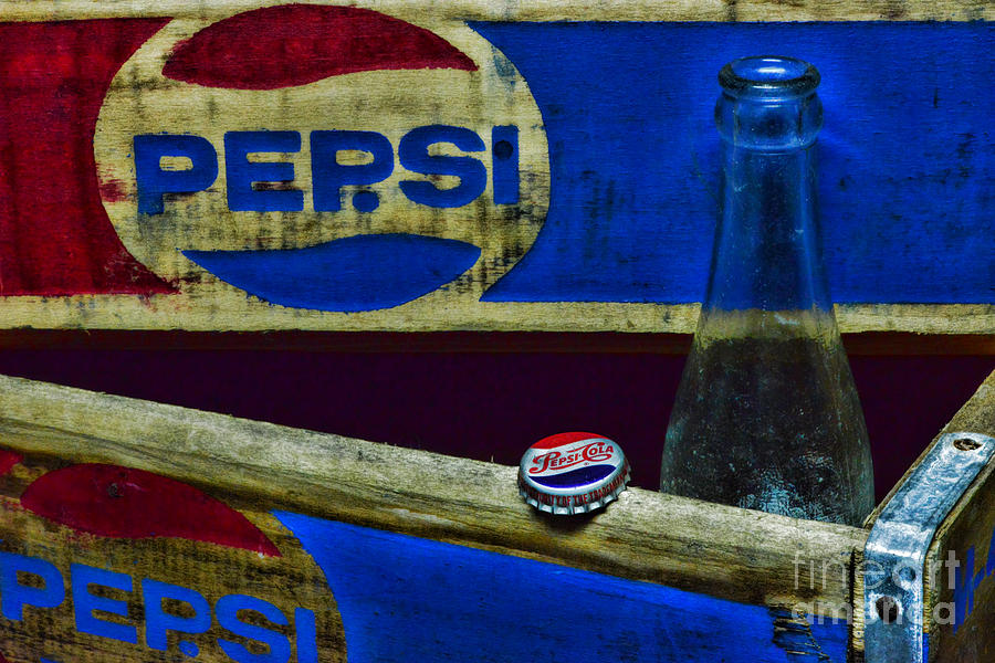 Vintage Photograph - Vintage Pepsi-Cola by Paul Ward