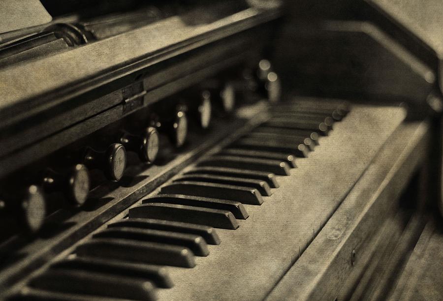 Vintage Piano Photograph by Dan Sproul