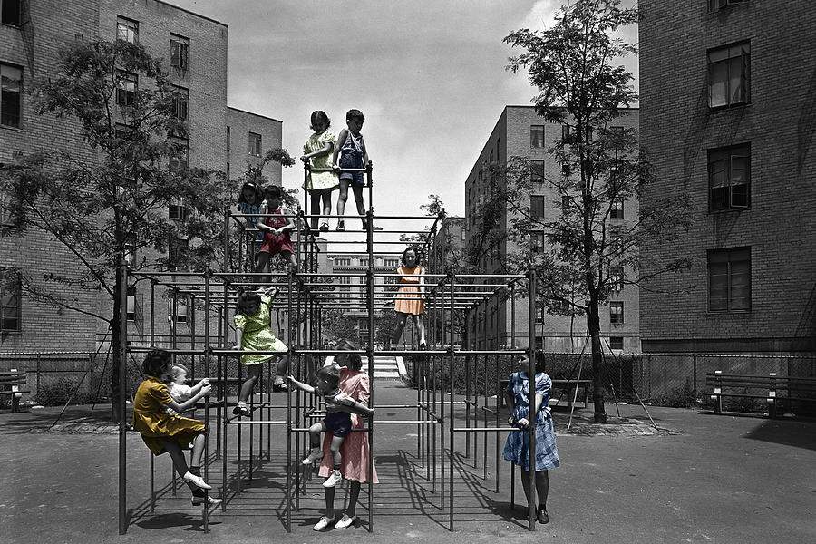Vintage Playground Photograph by Andrew Fare