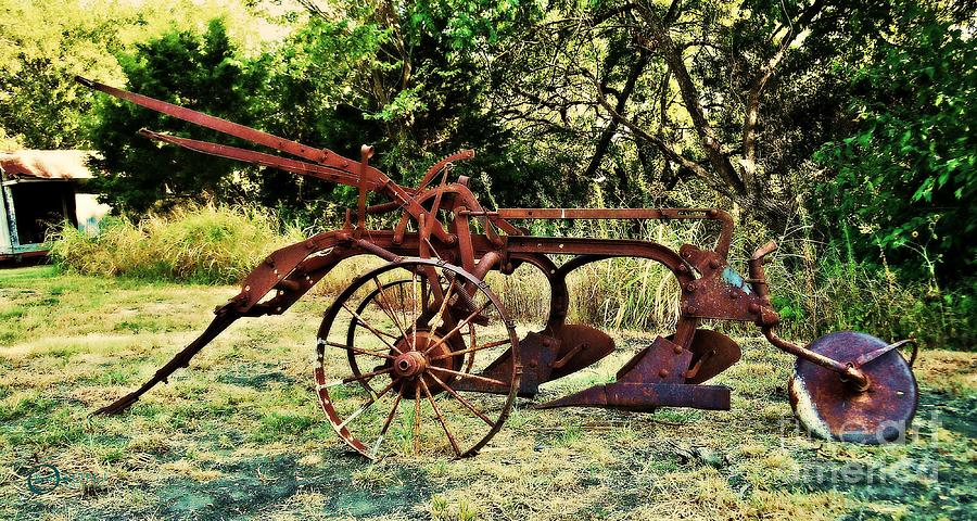 Vintage Plow #9 Photograph by Robert ONeil