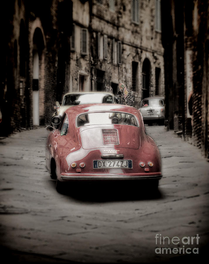 Vintage Porsche Photograph by Karen Lewis