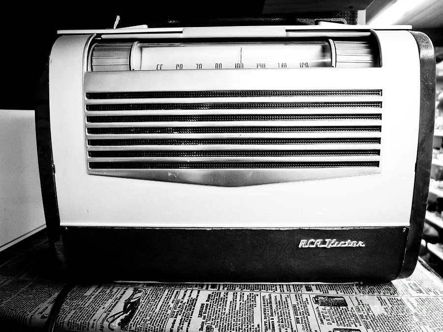 Vintage Radio Photograph