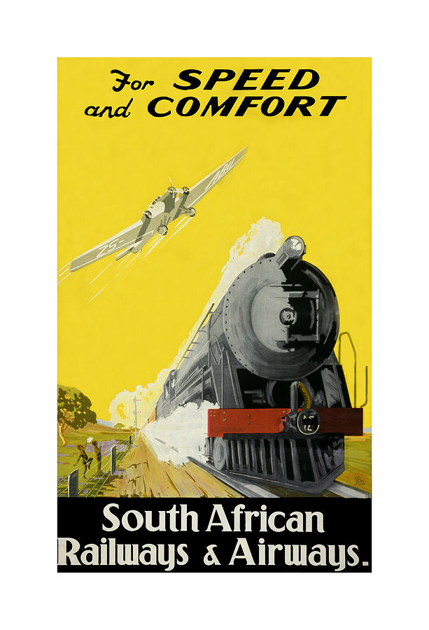Railroad Photograph - Vintage Railroad Ad 1939 by Andrew Fare