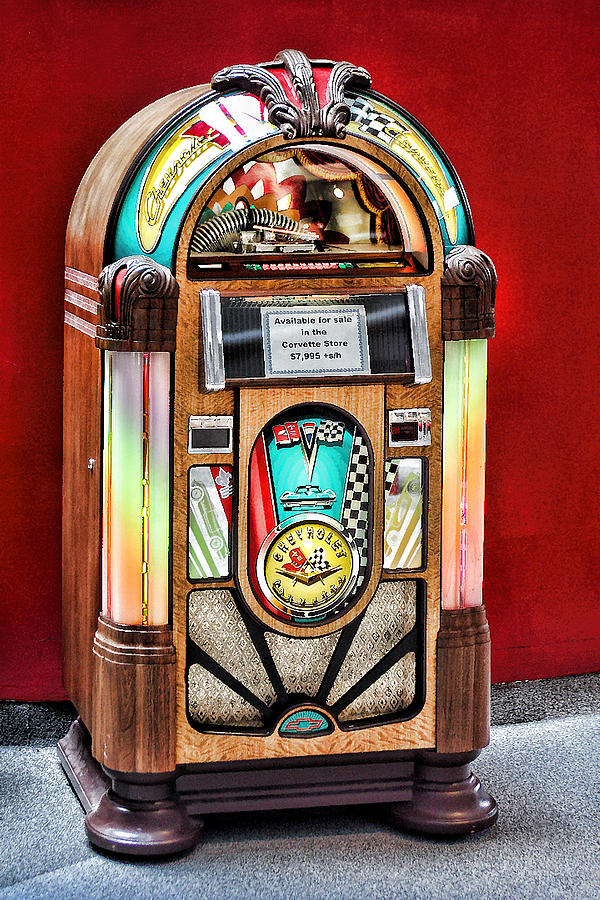 Vintage Record Machine Photograph by Linda Phelps