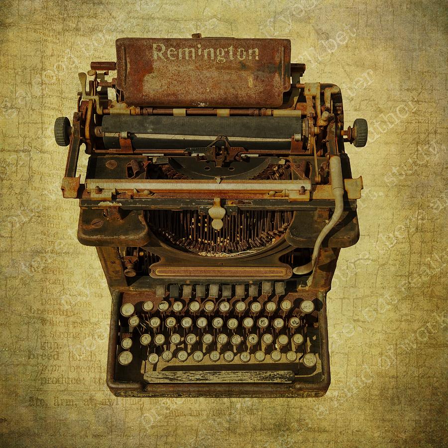 Vintage Remington Typewriter Photograph by Sandra Selle Rodriguez