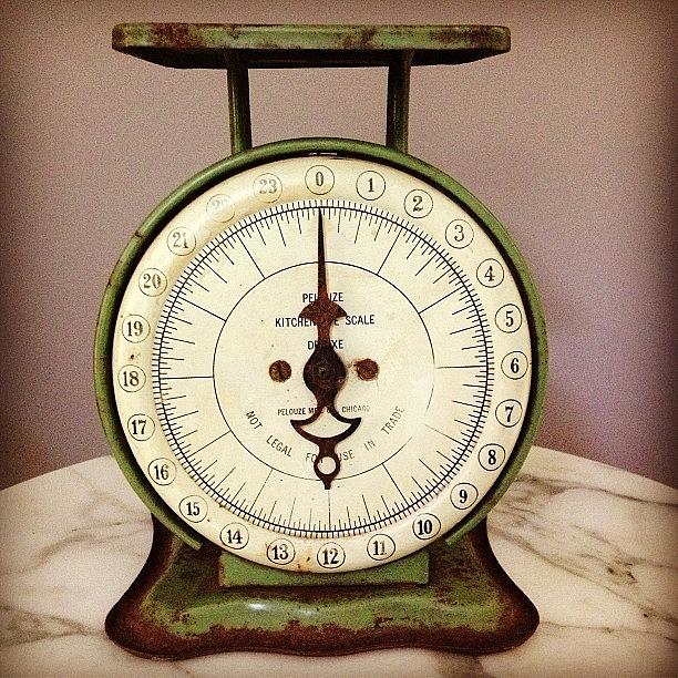 Vintage Scale Photograph by Susan Findlay
