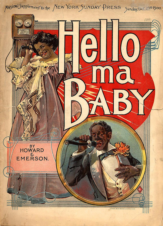 Vintage Sheet Music Cover Circa 1900 Digital Art by New York Sunday Press