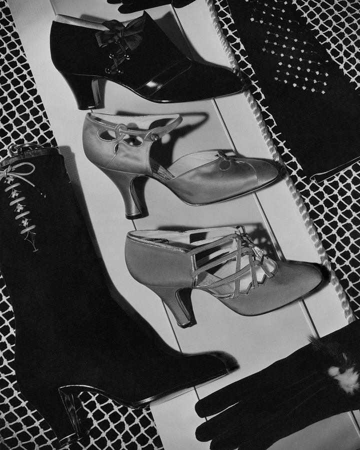 Vintage Shoes Photograph by Horst P. Horst - Fine Art America