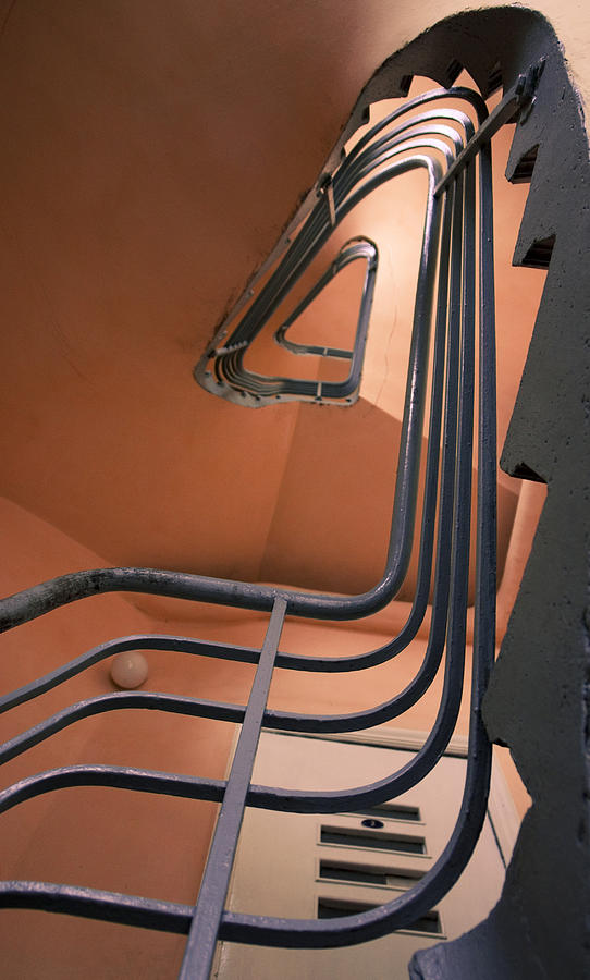 Vintage spiral stairs Photograph by Vlad Baciu