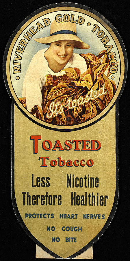 Vintage Tobacco Ad Photograph by Andrew Fare