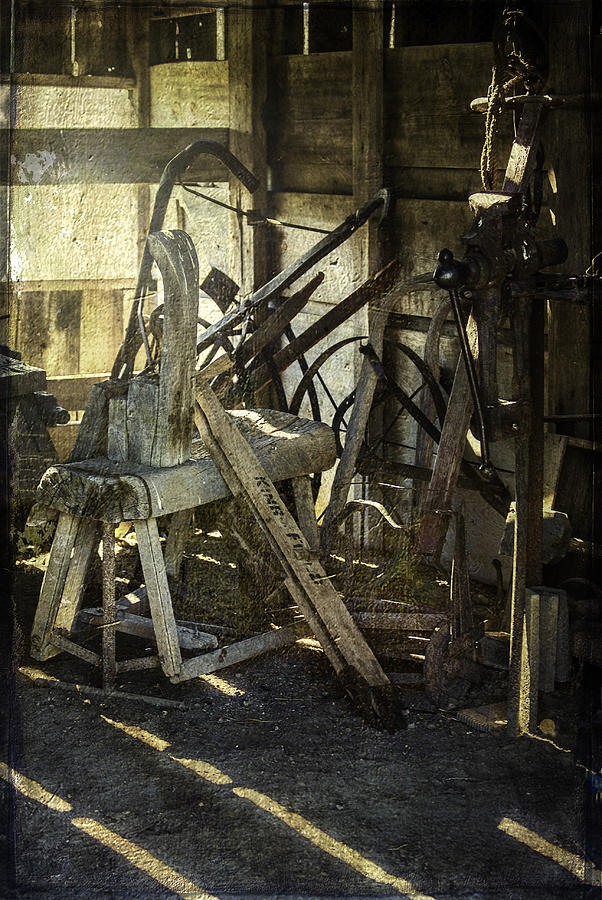 Vintage Tool Shed Photograph by Judy Hall-Folde