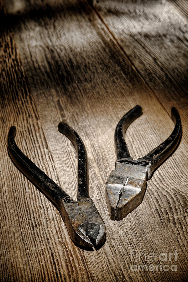 Tool Photograph - Vintage Tools by Olivier Le Queinec