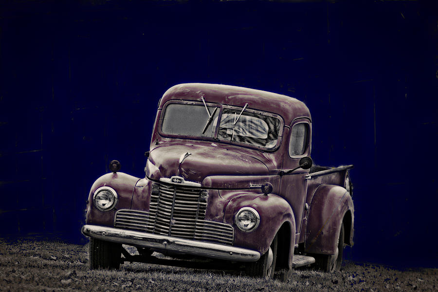 Vintage Truck  1947-1949 International KB-2 Pickup Photograph by Constantine Gregory