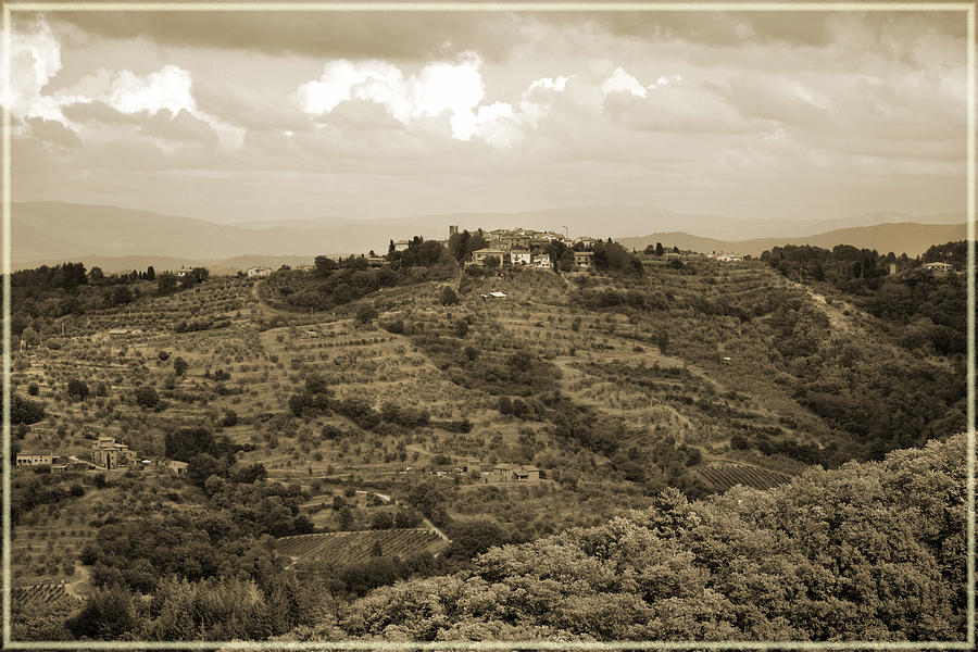 Vintage Tuscany. Photograph by Terence Davis