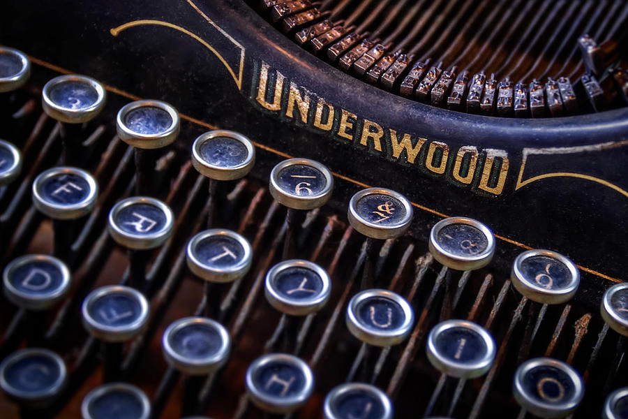 Vintage Typewriter 2 Photograph by Scott Norris