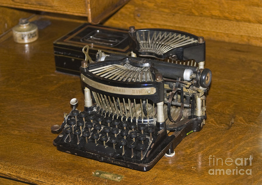 Vintage Typewriter Photograph by John Greco