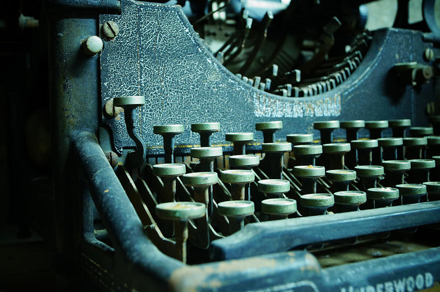 Vintage Typewriter Photograph by Shawn Smith