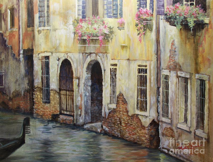 Architecture Painting - Vintage Venice by Martin Lacasse