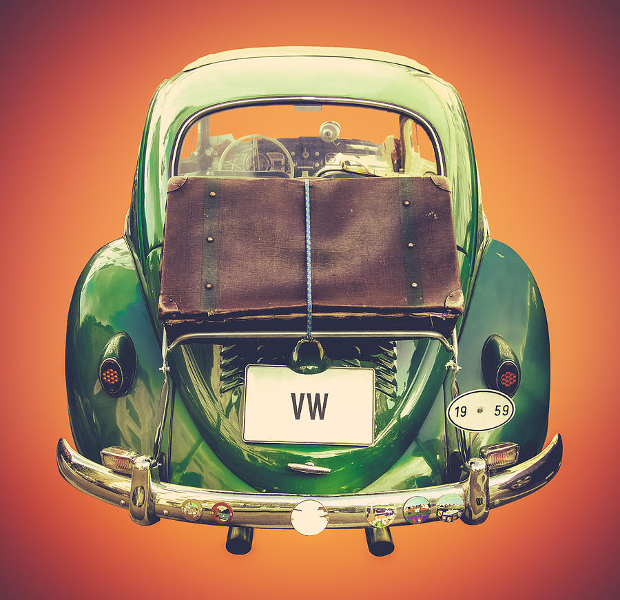 vw beetle suitcase