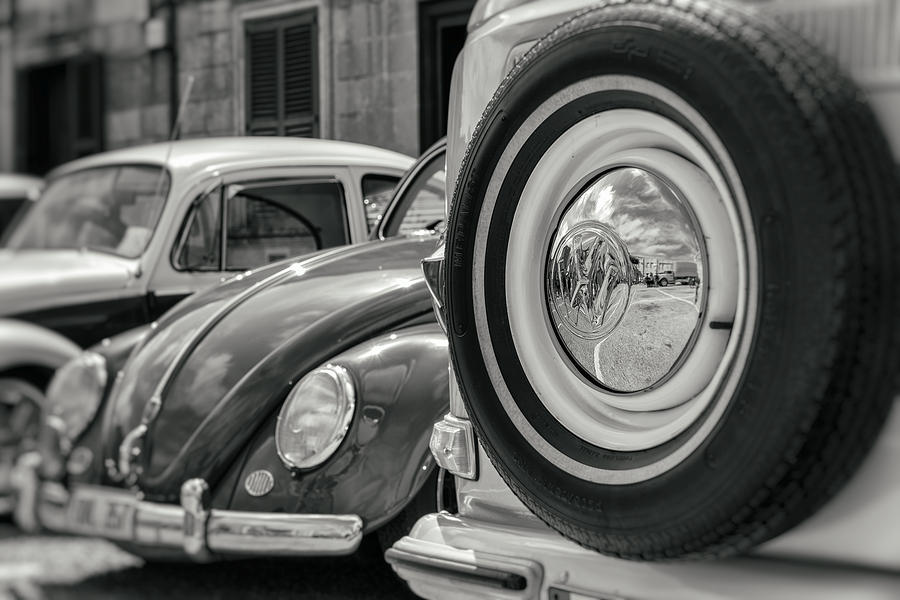 Vintage Photograph - Vintage Volkswagens by Focus  Fotos