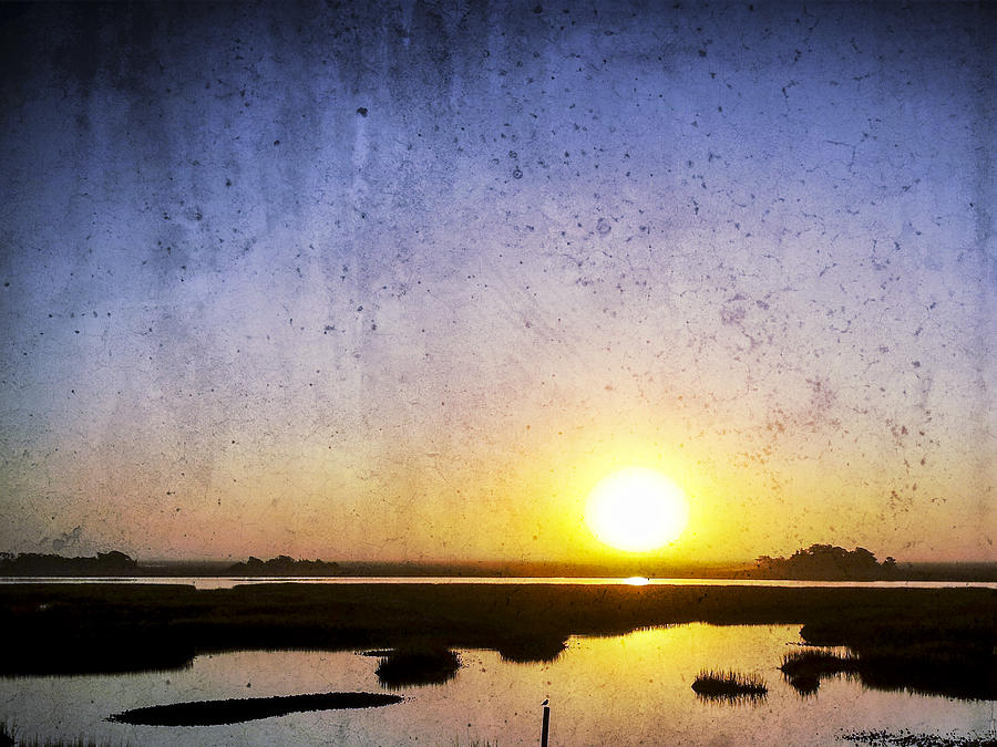 Sunrise Sunset Image Art - Coastal Blue Persuasion Photograph by Jo Ann Tomaselli