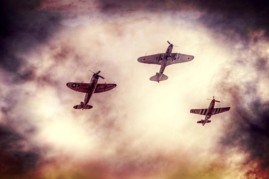 Vintage WWII Aircraft Photograph by Spencer McDonald