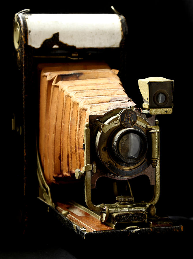 Vintage Photograph - Vintaged Canadian Kodak Camera by Athena Mckinzie