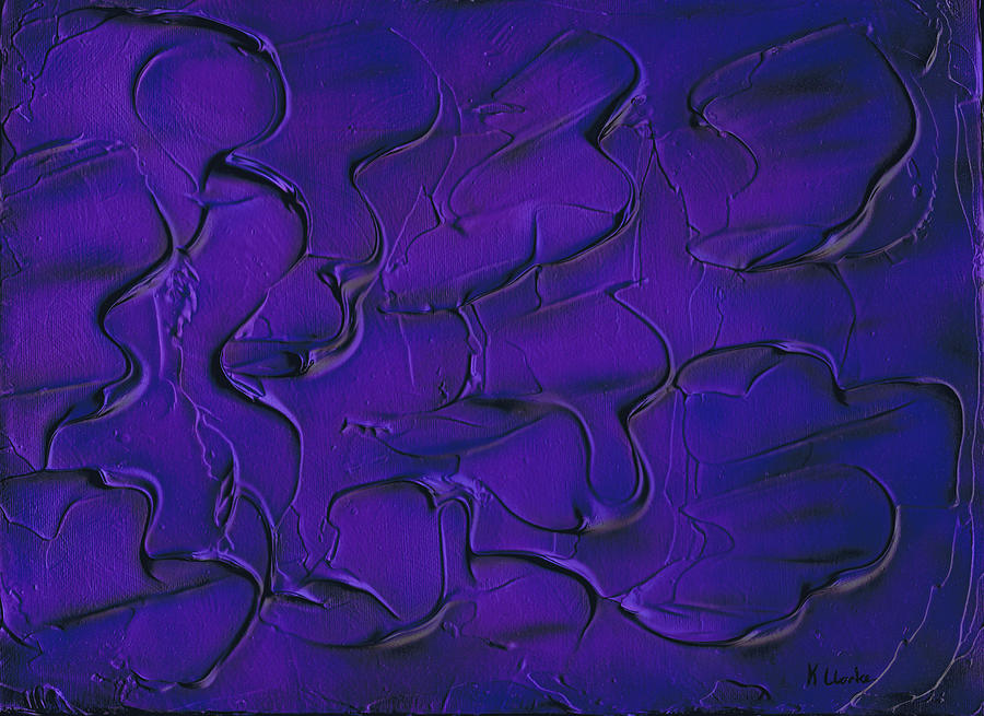Violet Seduction Painting by Kenneth Clarke