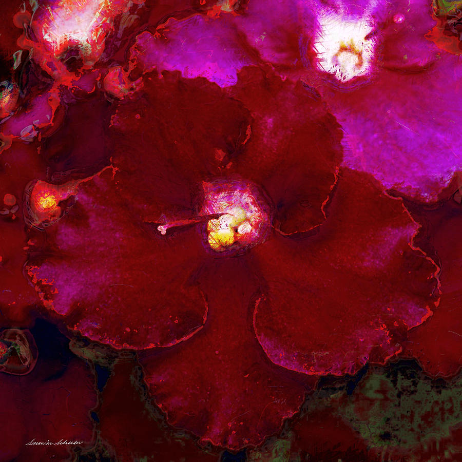 Violets No. 3 by Susan Schroeder Violets No. 3 by Susan Schroeder