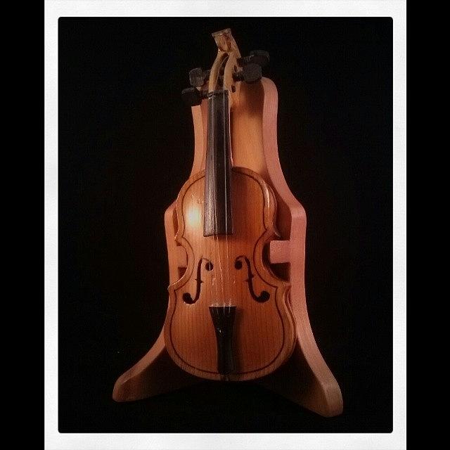 Violin Photograph - #violin by Miguel Alvarado