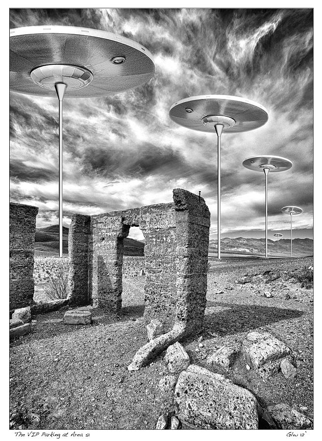 VIP Parking at Area 51 Photograph by Gary Warnimont