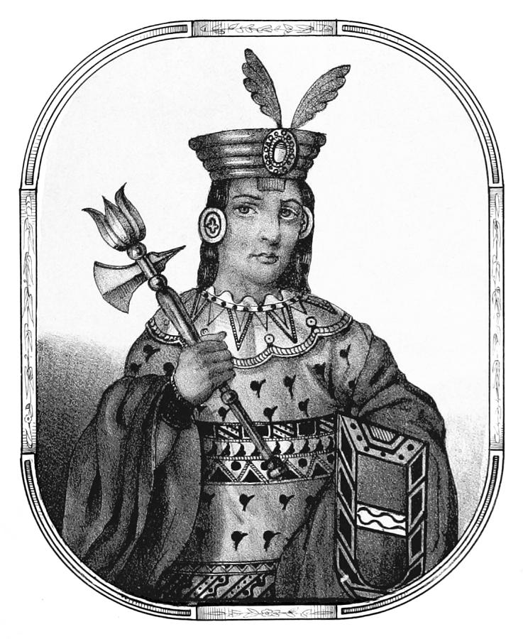 Viracocha, Sapa Inca, Kingdom Of Cuzco Photograph by British Library