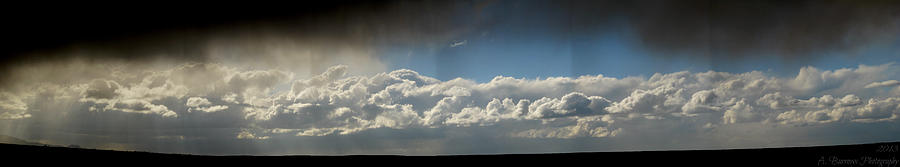 Virga and Distant Storm Front Photograph by Aaron Burrows