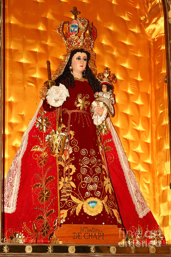 Virgen de Chapi Arequipa Peru Photograph by James Brunker
