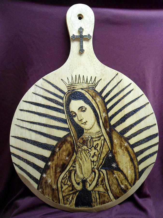 Virgen Photograph - Virgen de Guadalupe by Fabiola Rodriguez