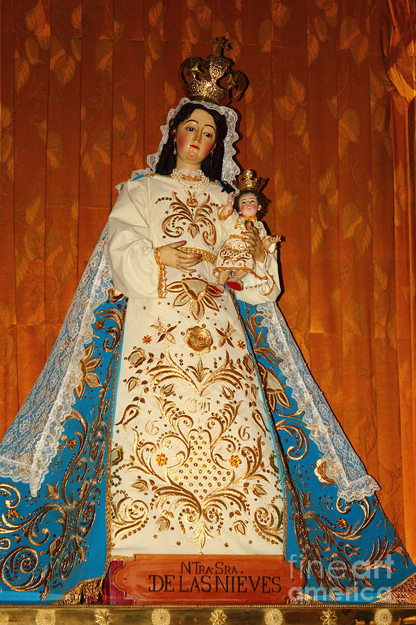 Virgen de las Nieves Photograph by James Brunker
