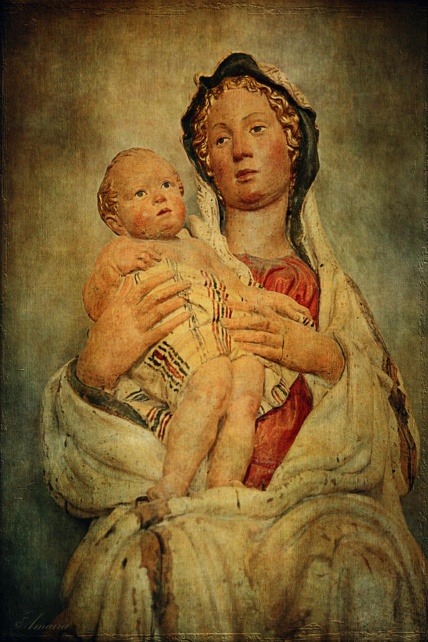 Virgin and Child  Photograph by Maria Angelica Maira
