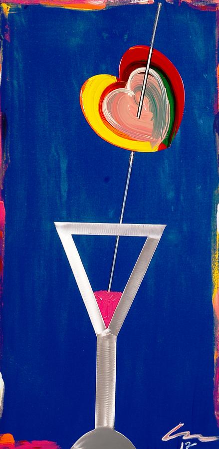 Abstract Painting - Virgin Daiquiri by Mac Worthington