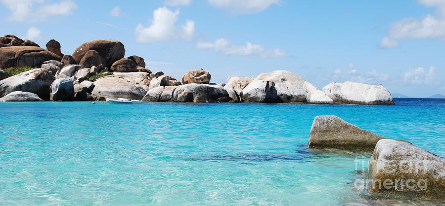 Landscape Photograph - Virgin Islands The Baths by Robyn Saunders