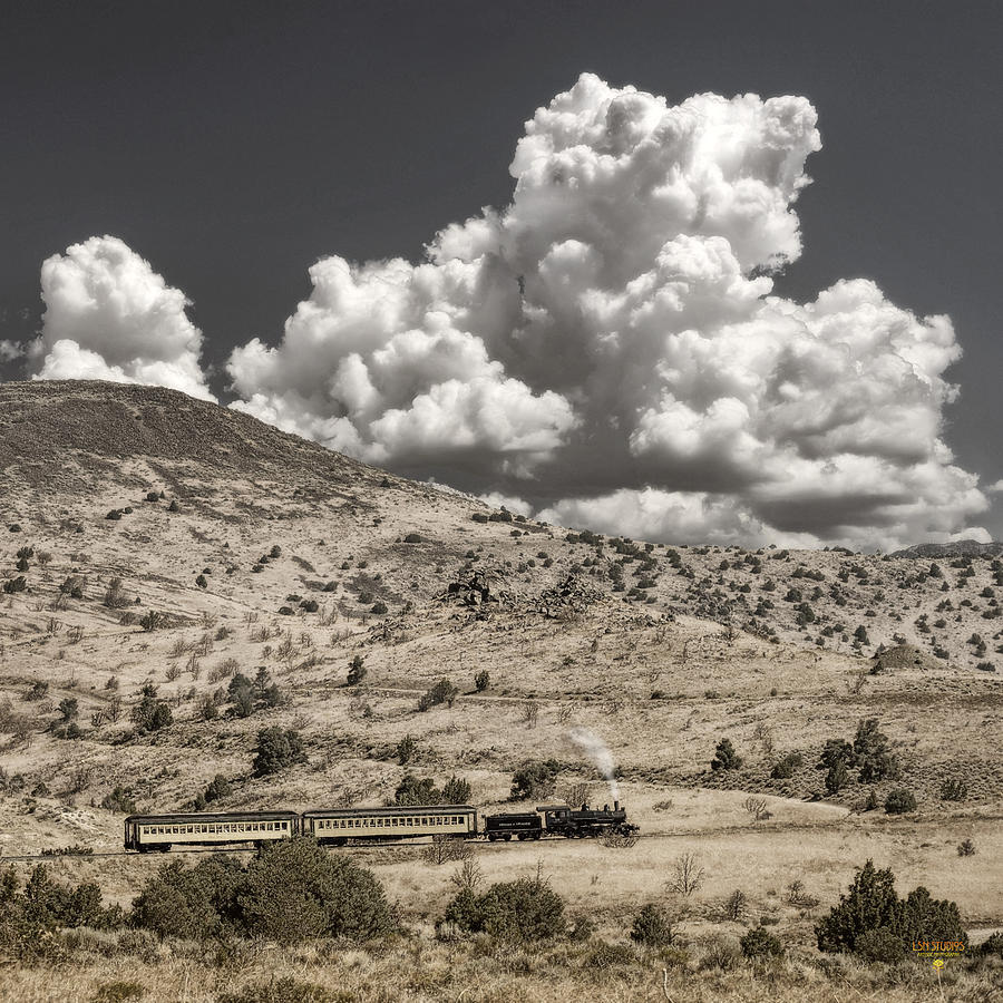 Virginia and Truckee Railroad - Carson City, Nevada Photograph by Steve Ellison