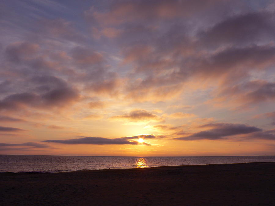 Virginia Beach Sunrise Photograph by Jean Wright