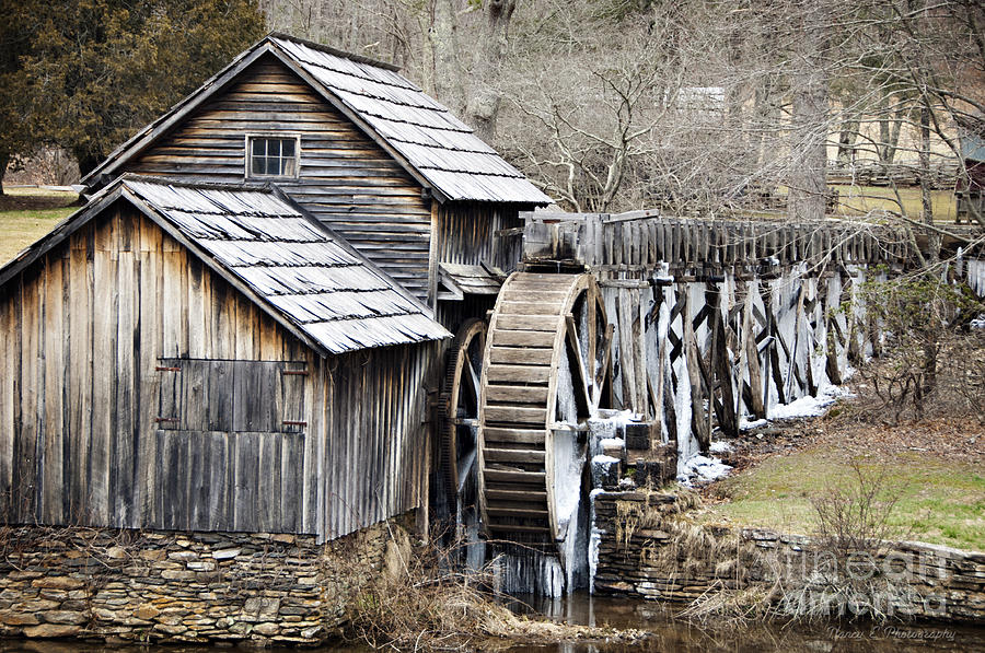 Virginia Mill On The Blue Ridge Parkway Photograph