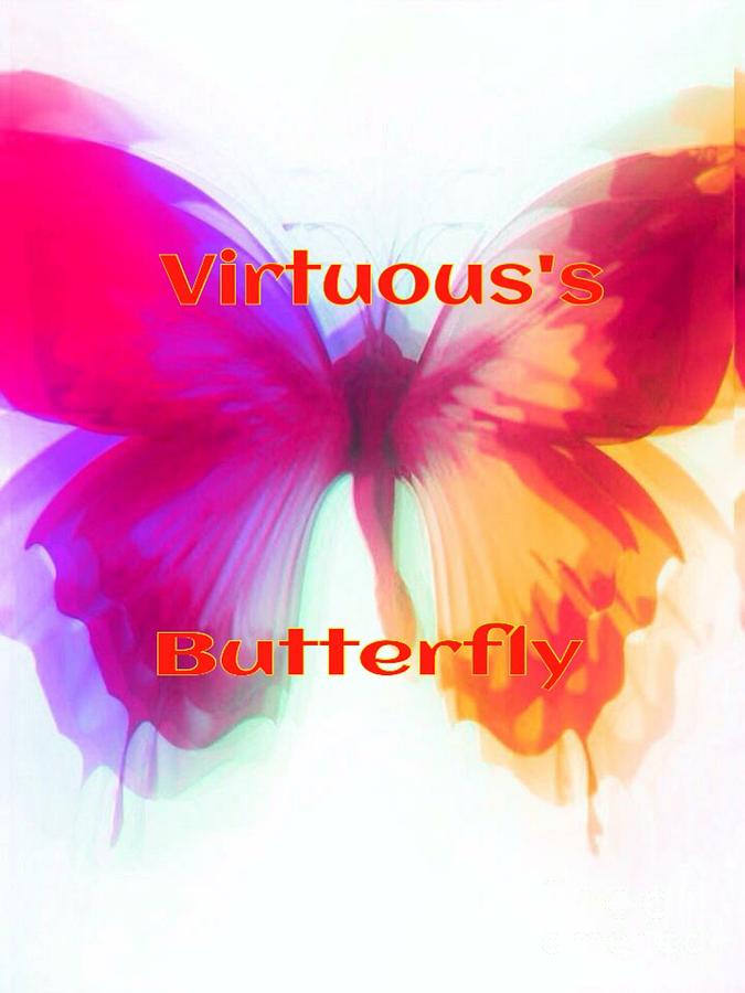 Virtuous Butterfly Digital Art by Gayle Price Thomas